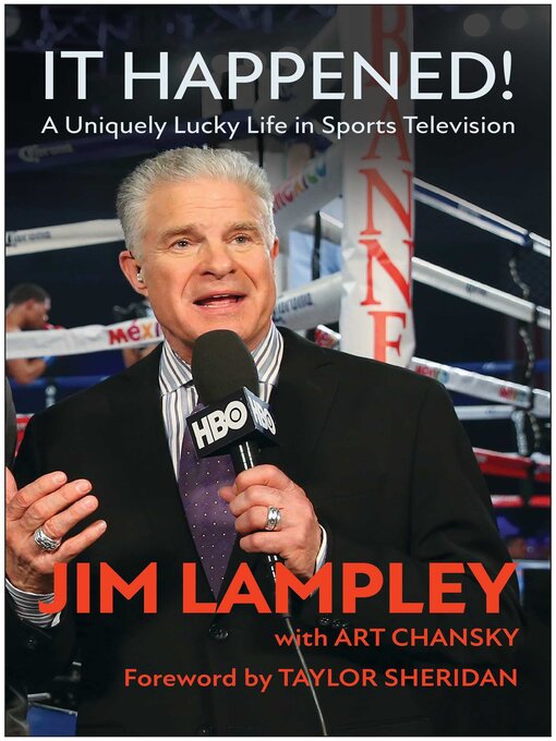 Title details for It Happened! by Jim Lampley - Wait list